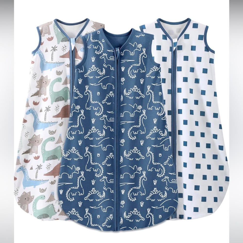 Yoofoss Baby Sleep Sack 0-6 Months TOG 0.5 Toddler Sleep Sack Bundle Size
